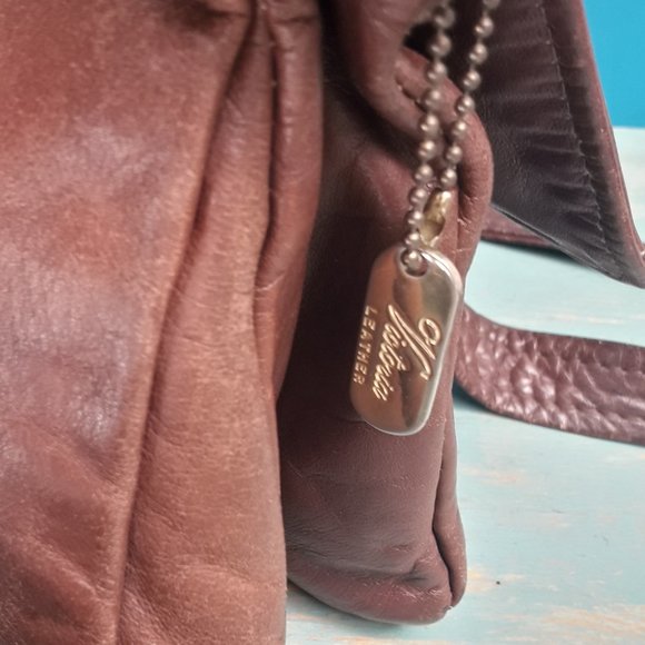 VICTORIA LEATHER CO Genuine Soft Leather Bag Purse Bohemian Rustic Crossbody - Picture 11 of 16